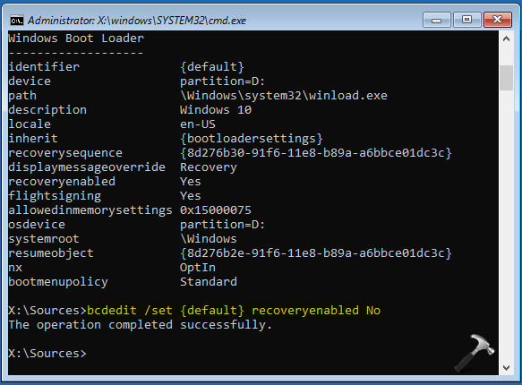 [How To] Disable Automatic Repair In Windows 10