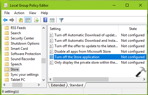 How to Disable or Block Microsoft Store in Windows 10