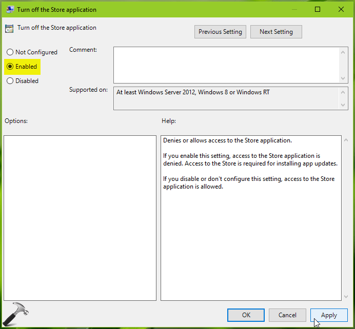 How to Enable or Disable access to Microsoft Store in.