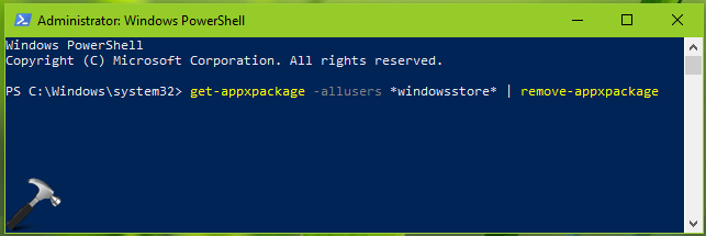 How To Disable or Enable Microsoft Store Apps.