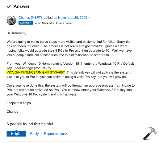 [How To] Upgrade Windows 10 Home To Pro Edition