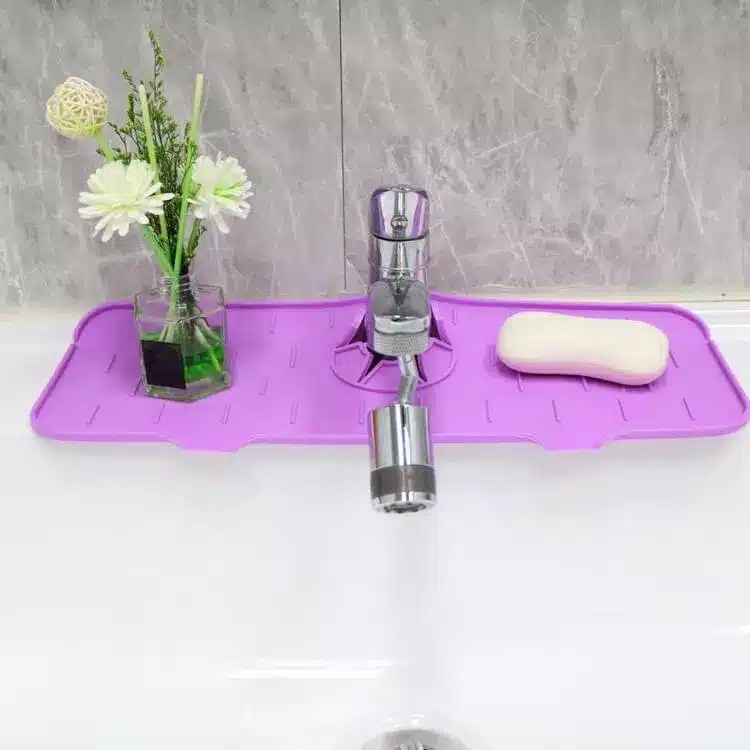 Food Grade Silicone Sink Faucet Mat Silicone Manufacturer