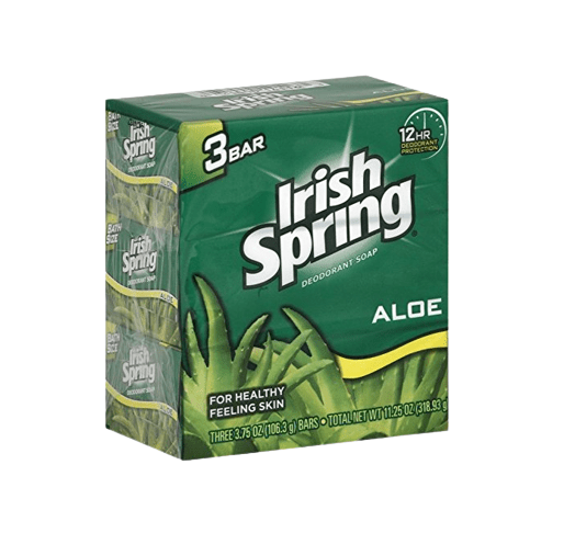 Irish Spring Aloe Bath Soap 3Pack (100g) - HTS Plus