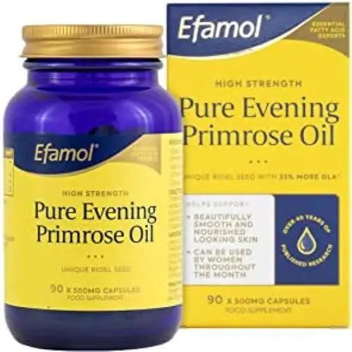 Pure Evening Primrose (500mg) x 90 Capsules HTSPlus