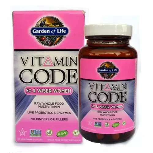 Garden Of Life Women Vitamin Code 50 Plus x120 Caps HTSPlus