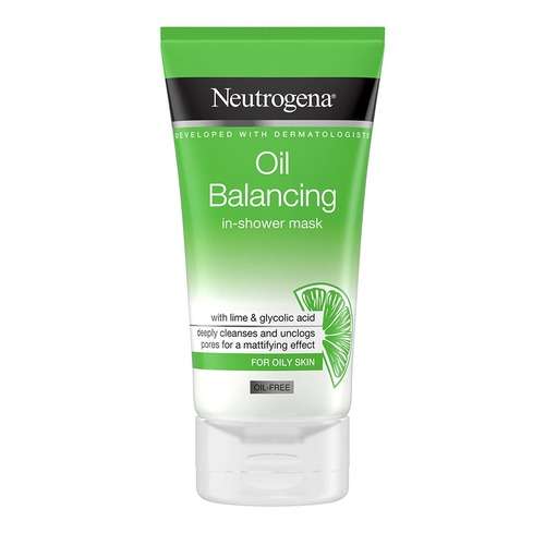 Neutrogena Oil Balancing Lime and Glycolic Acid InShower Mask (150mL