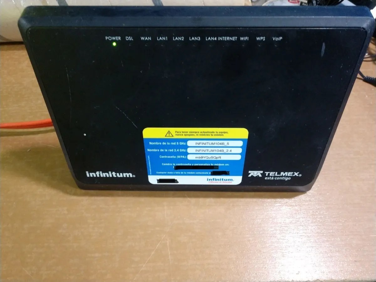 Modem Telmex Modelo Entry34t Doble Banda Mebuscar México