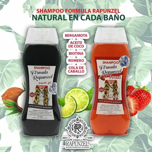 Shampoo Fórmula Rapunzel 100 Orgánico (original De Irap ), Compra y Venta