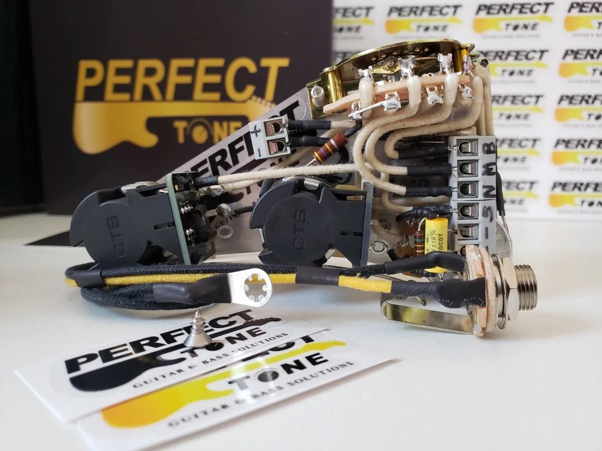 Circuito Stratocaster Solderless Mod Gilmour Kit Eletrica Mebuscar Brasil