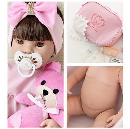 Comprar Bebê Reborn Original Linda Menina 100 Silicone