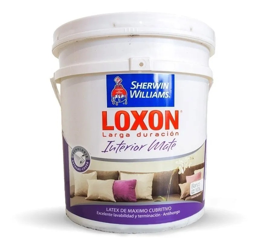 Pintura Loxon Latex Interior Ld X 20lts Sherwin Williams Pinturería