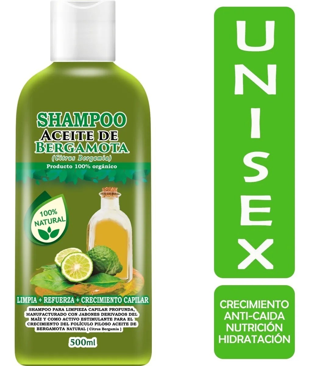 Shampoo Bergamota 600ml Mebuscar México