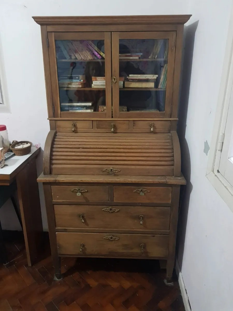 Alzada Mueble de Farmacia Pulperia Antiguo Antigüedades y Colecciones