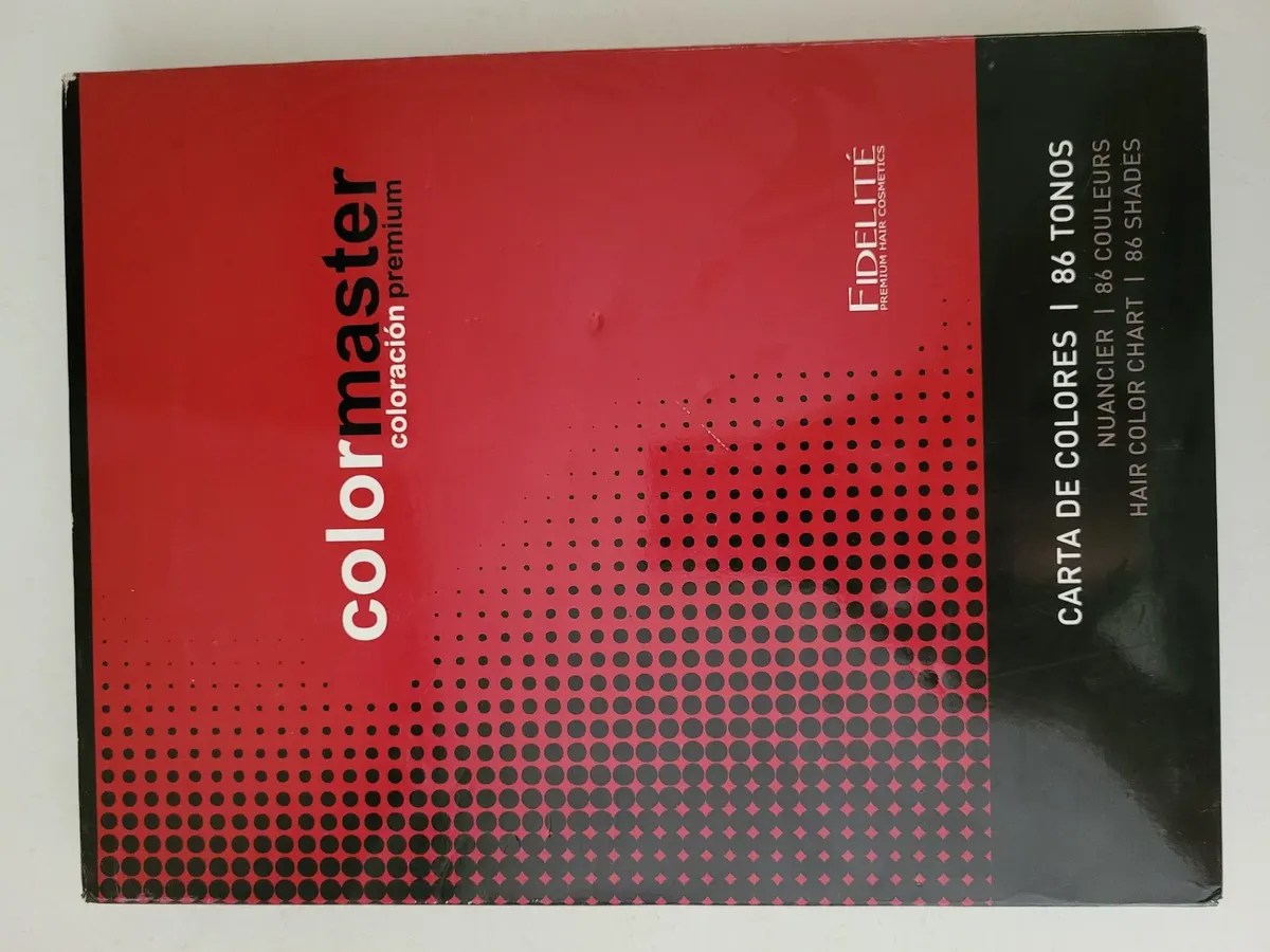 Carta de Colores 86 Tonos Colormaster Fidelite Mebuscar Argentina