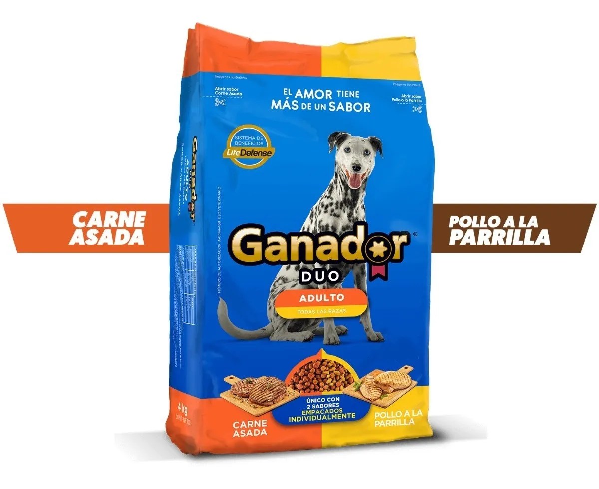 Alimento Perro Ganador Duo Adulto 12 Kg Todas Las Razas Mebuscar México