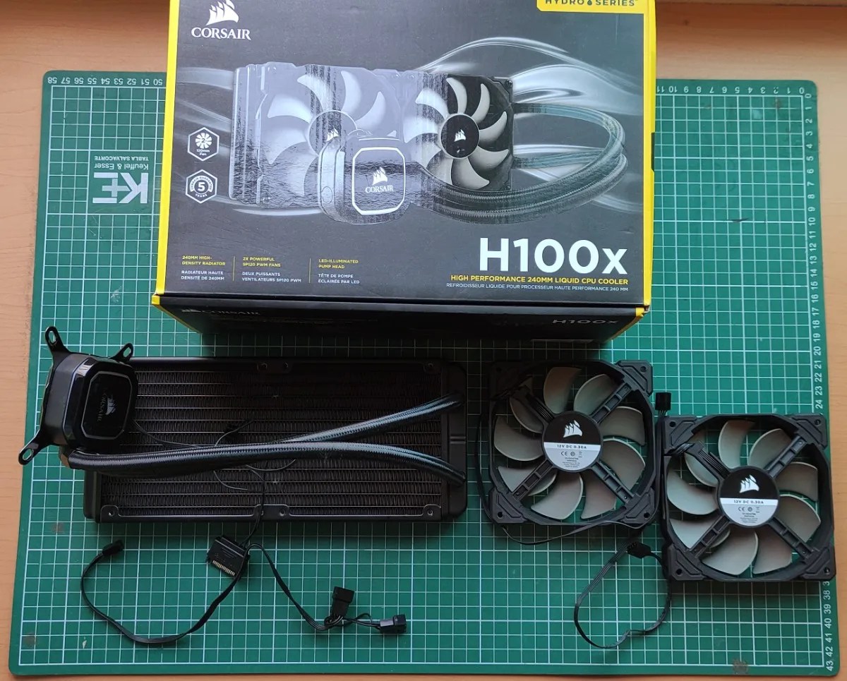 Enfriamiento Liquido Corsair H100x Led Hydro Series Mebuscar México
