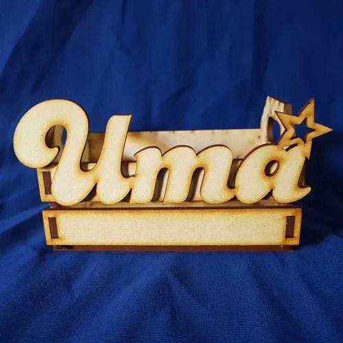 50 Cajoncitos Verduleros Nombre Fibrofacil Souvenir 12x18x10 Mebuscar