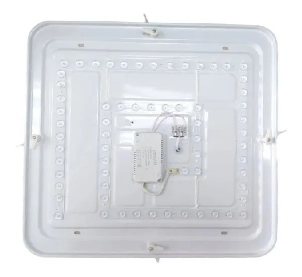 Luminaria Led Borda Infinita Plafon Sobrepor 43x43 Multicor Mebuscar