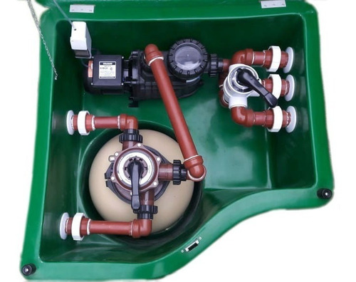 Gabinete Para Pileta 90.000 Vulcano Filtro Y Bomba, Compra Y Venta