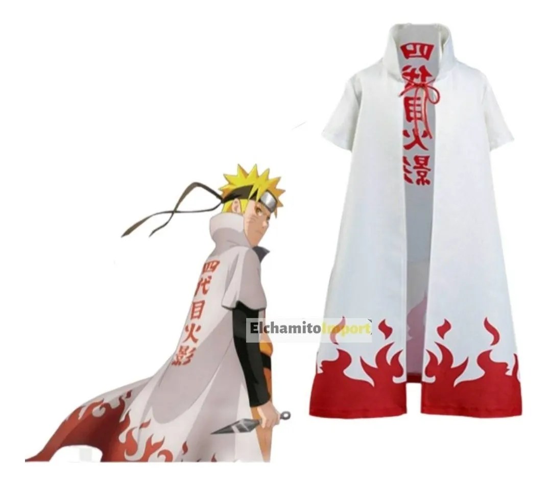 Capa Naruto Hokage Minato Cosplay Mebuscar Chile