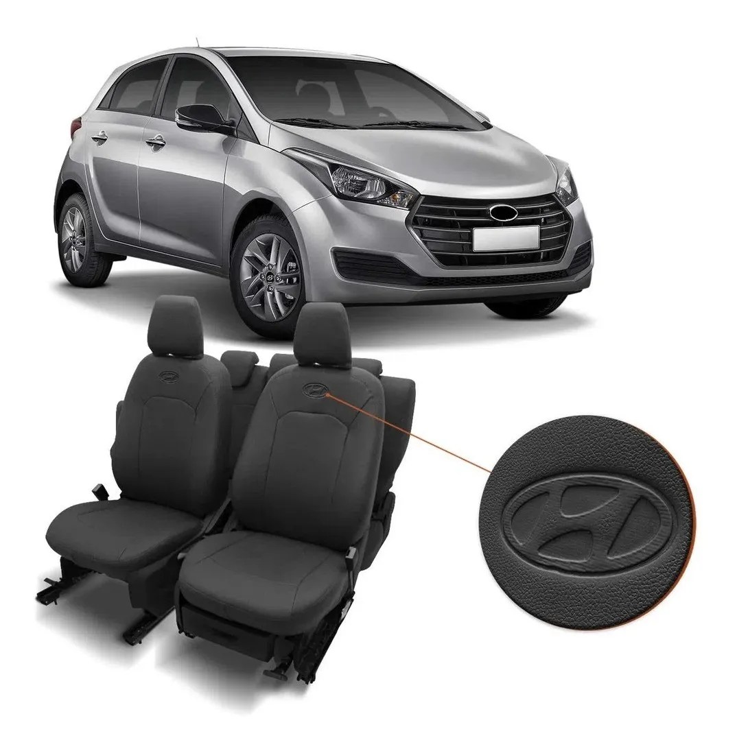 Capas de Bancos sob Medida Couro Carro Hb20 Sense Mebuscar Brasil