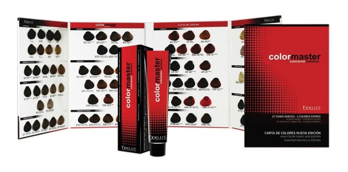 Carta de Colores 86 Tonos Colormaster Fidelite Mebuscar Argentina
