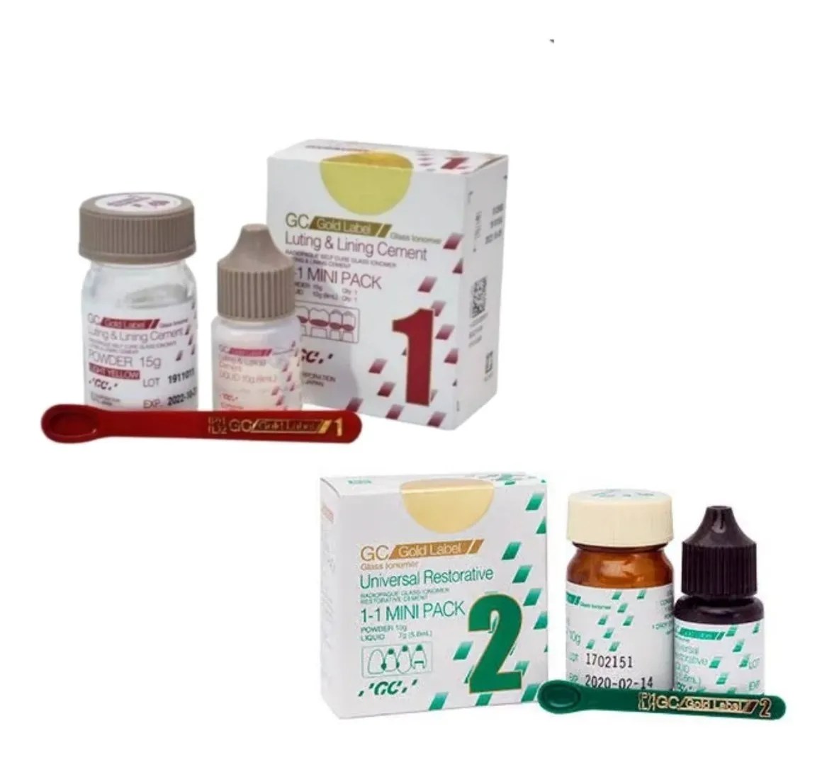 Kit de Cemento Ionomero Vidrio Tipo 2 Ionomax Mebuscar México