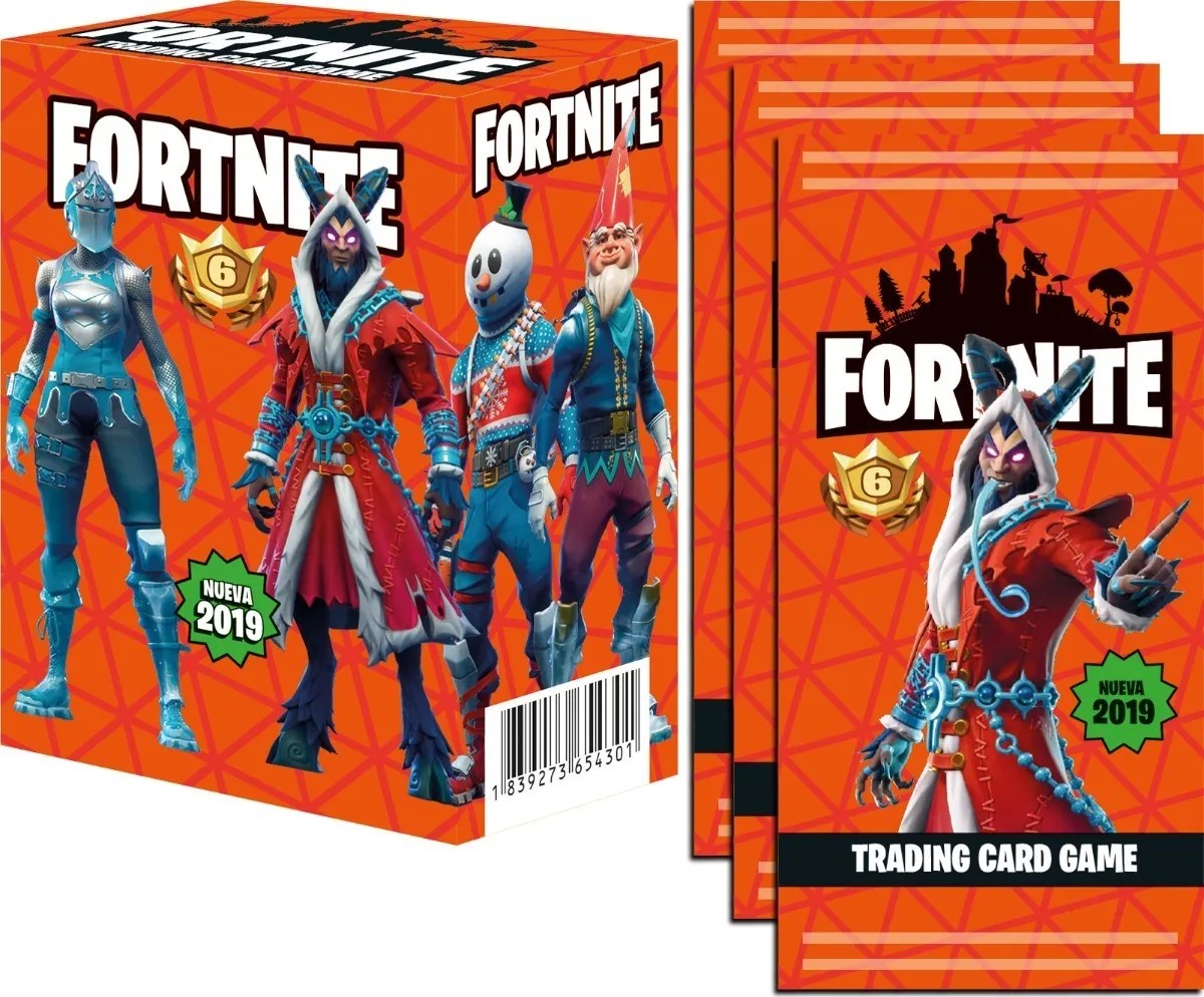 Cartas Fortnite Expansion 22 Caja 20 Sobres El Fin Coleccionables R.P