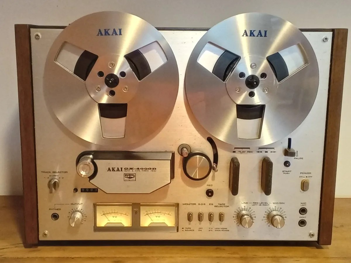 Tape Deck de Rolo Akai Gx 4000d Todo Original Revisado 07 Mebuscar Brasil