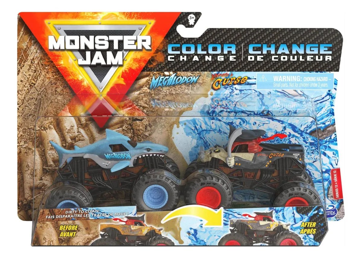 Monster Jam Megalodon Autolavado Color Increible Mebuscar México