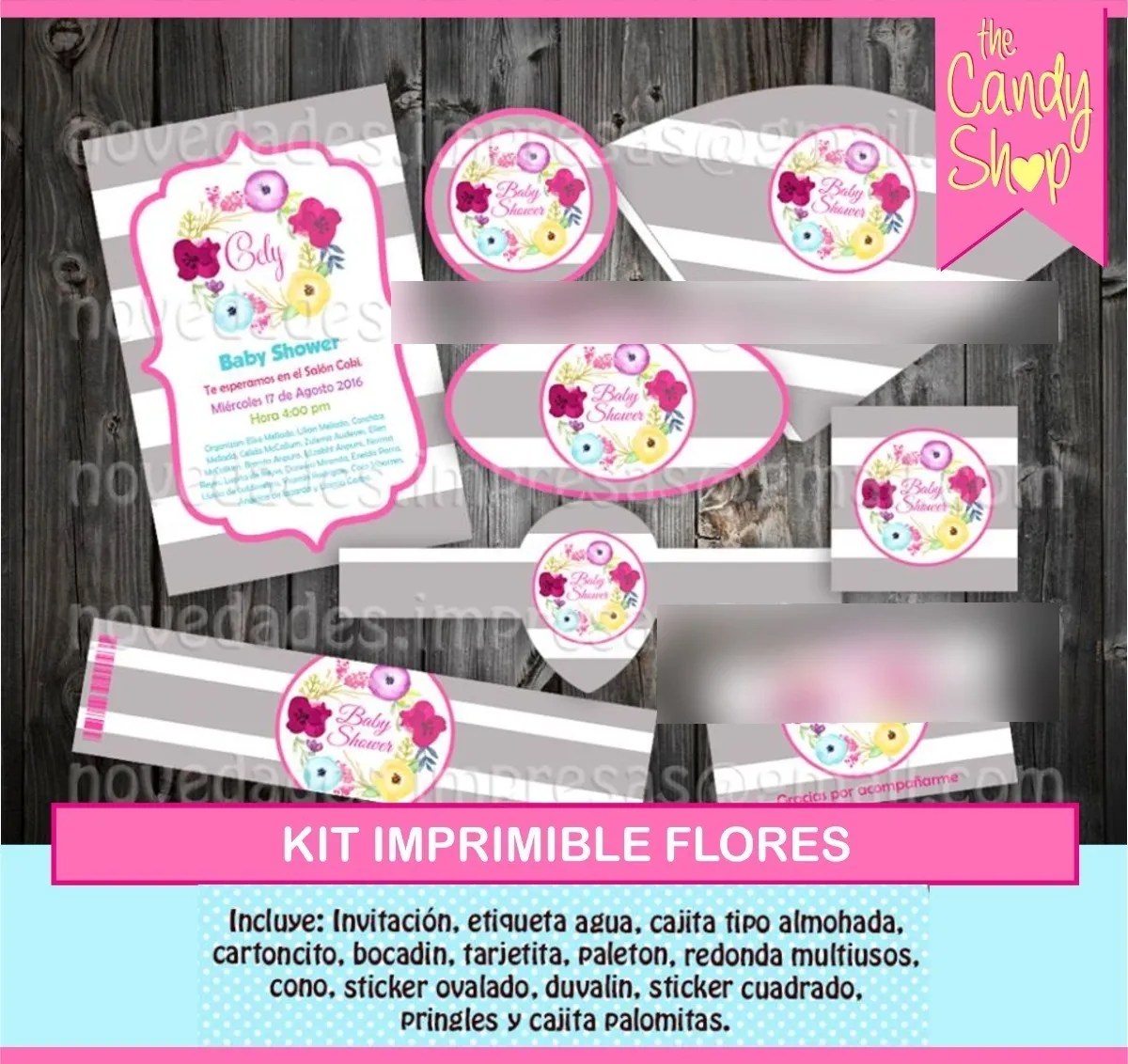 Kit Imprimible Roblox Candy Bar Invitacion 100 Editable Kits