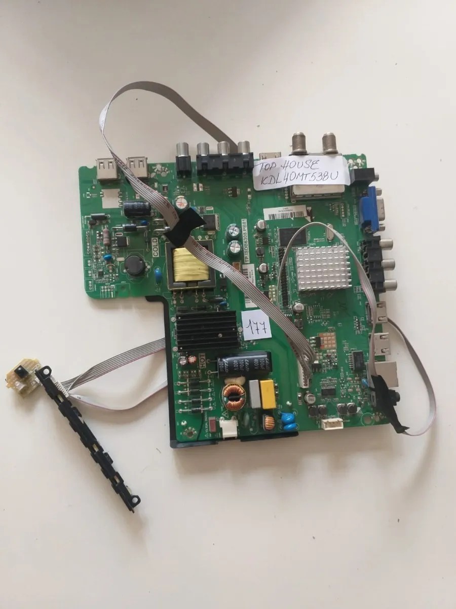 Placa Main Top House Kdl40mt538u Probada Teclado de Rega Mebuscar