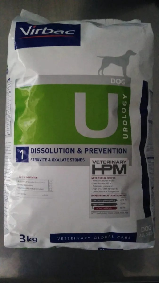 Alimento Perro Hpm Virbac Urology Dissolution Prevention 3kg Animales