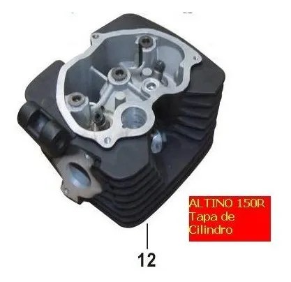 Cilindro Estandar Gris Brava Altino 150r Elektra 150 - Repuestos Motos
