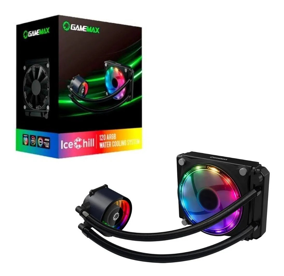 Water Cooler Argb 3 Fan Ice Chill 360 Gamemax Mebuscar Brasil