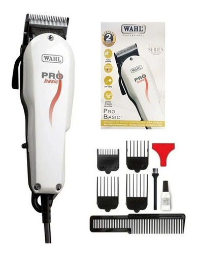 $7.490 - Maquina De Cortar Pelo Wahl Pro Basic Super Taper Peluqueria