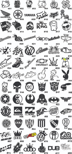 Calcomanias Personalizadas,Calcos Para Autos,, Compra Y Venta