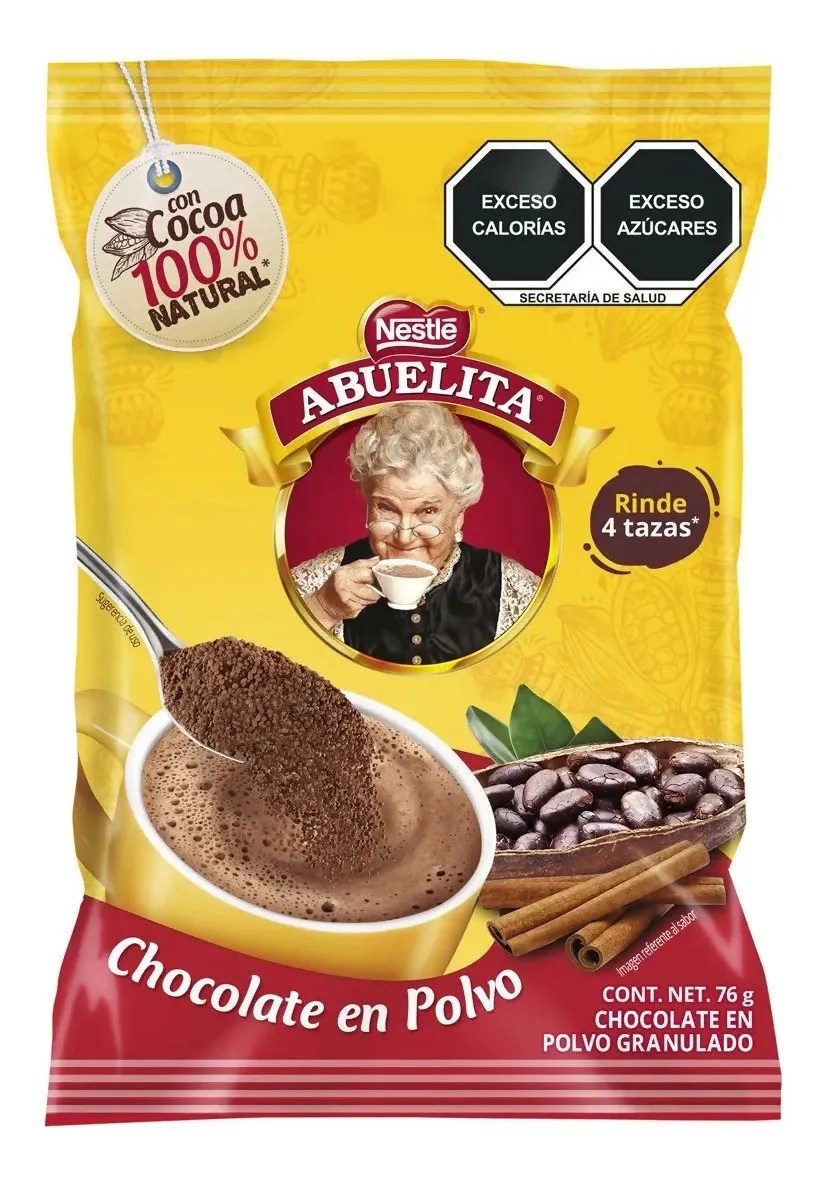 Chocolate Abuelita Granulado En Polvo Con 6 Sobres de 76 Gr Mebuscar