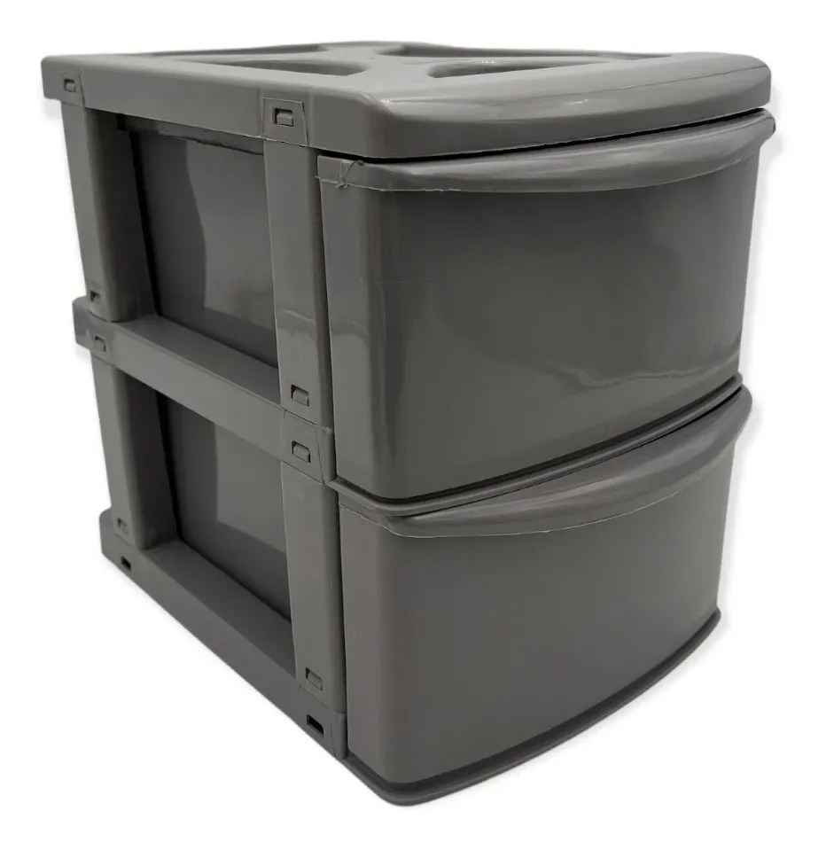 Cajonera Organizador Escritorio Gavetero 2 Cajones Plastico Mebuscar