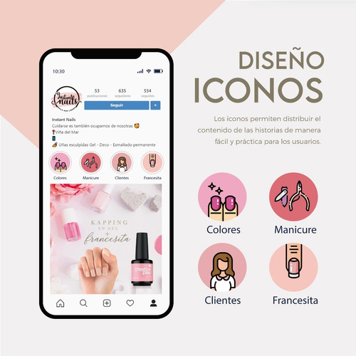 Diseno 6 Iconos Instagram Highlights Historias Destacadas 600 En Caba Capital Federal Mebuscar Argentina