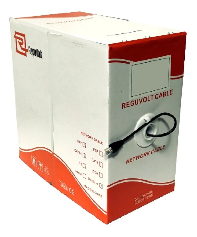 Cable Utp Cat5e Exterior 100 Cobre Rollo 10 Mts Cygnus Mebuscar Argentina