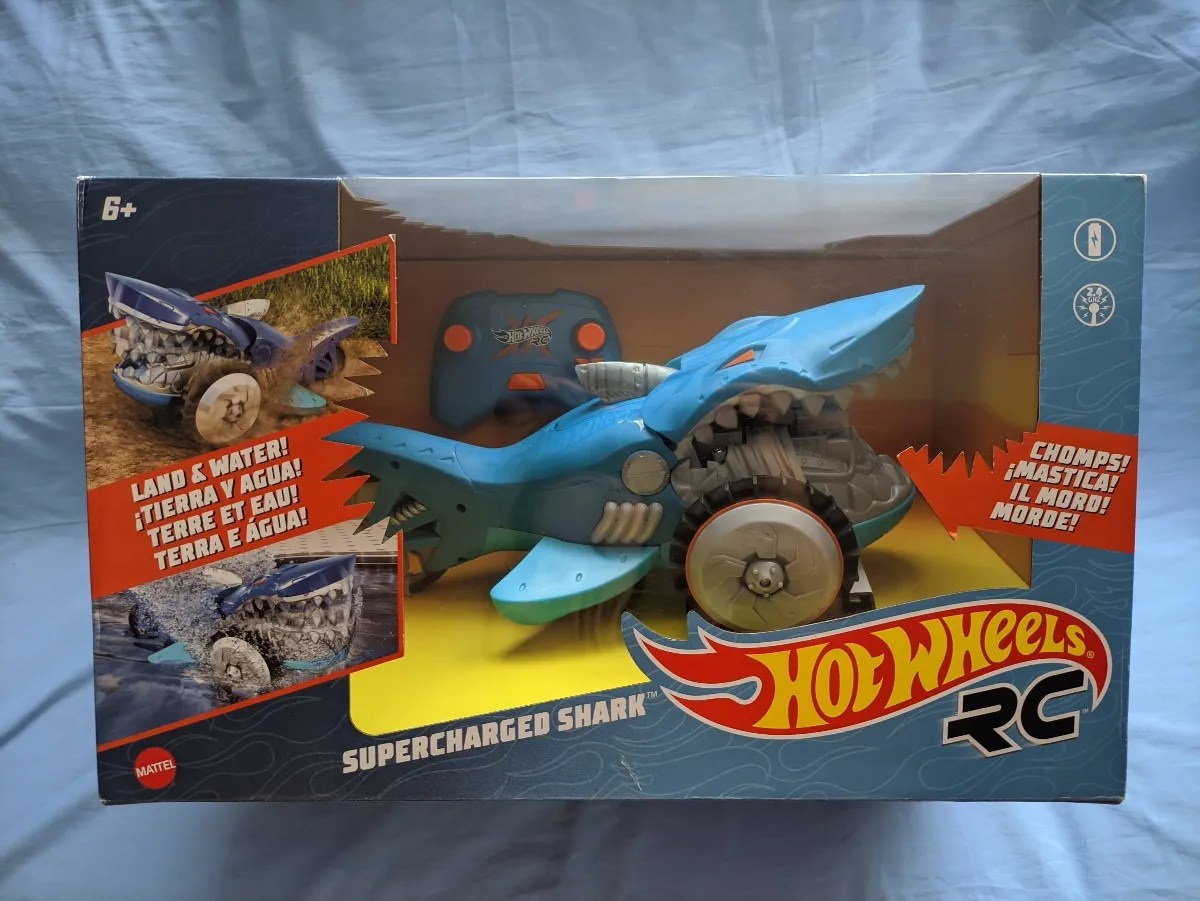 Hot Wheels Rc Tiburon Todo Terreno Supercharged Shark Mebuscar México