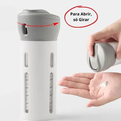 Kit Viagem Dispenser Porta Shampoo 4x1 Banho 2 Un R 23 em São