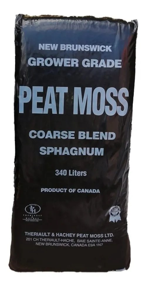 Peat Moss Berger 20 Lts Turba Profesional Suelos Y Cultivos Sustrato