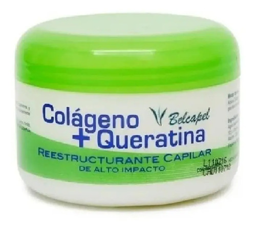 Colageno Queratina Para El Cabello Belcapel | Mercadolibre
