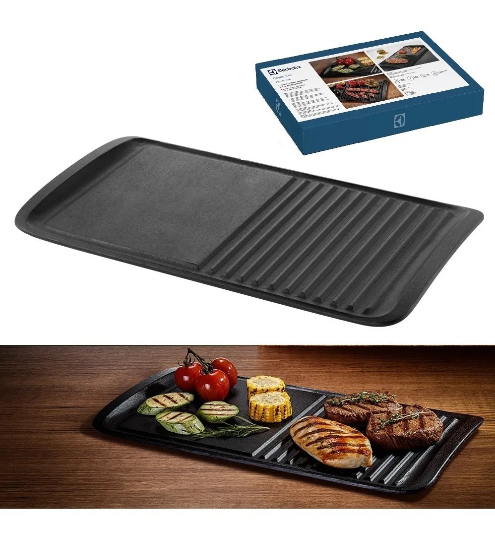 Chapa Grill Grelha Eletrolux para Cooktop Inducao e Fogoes Mebuscar