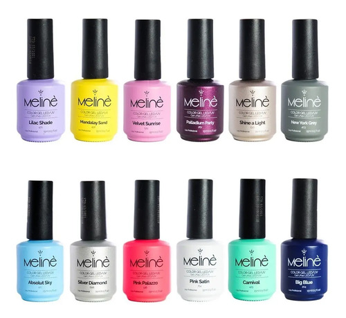 $45.990 - Esmaltes Meliné Semipermanentes Kit 48 Unidades Mayorista