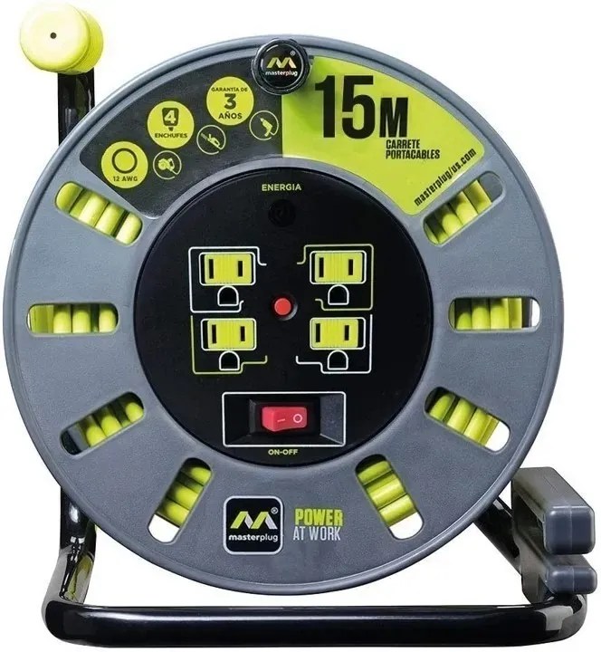 Extension Electrica Retractil de 15 Metros Mebuscar México