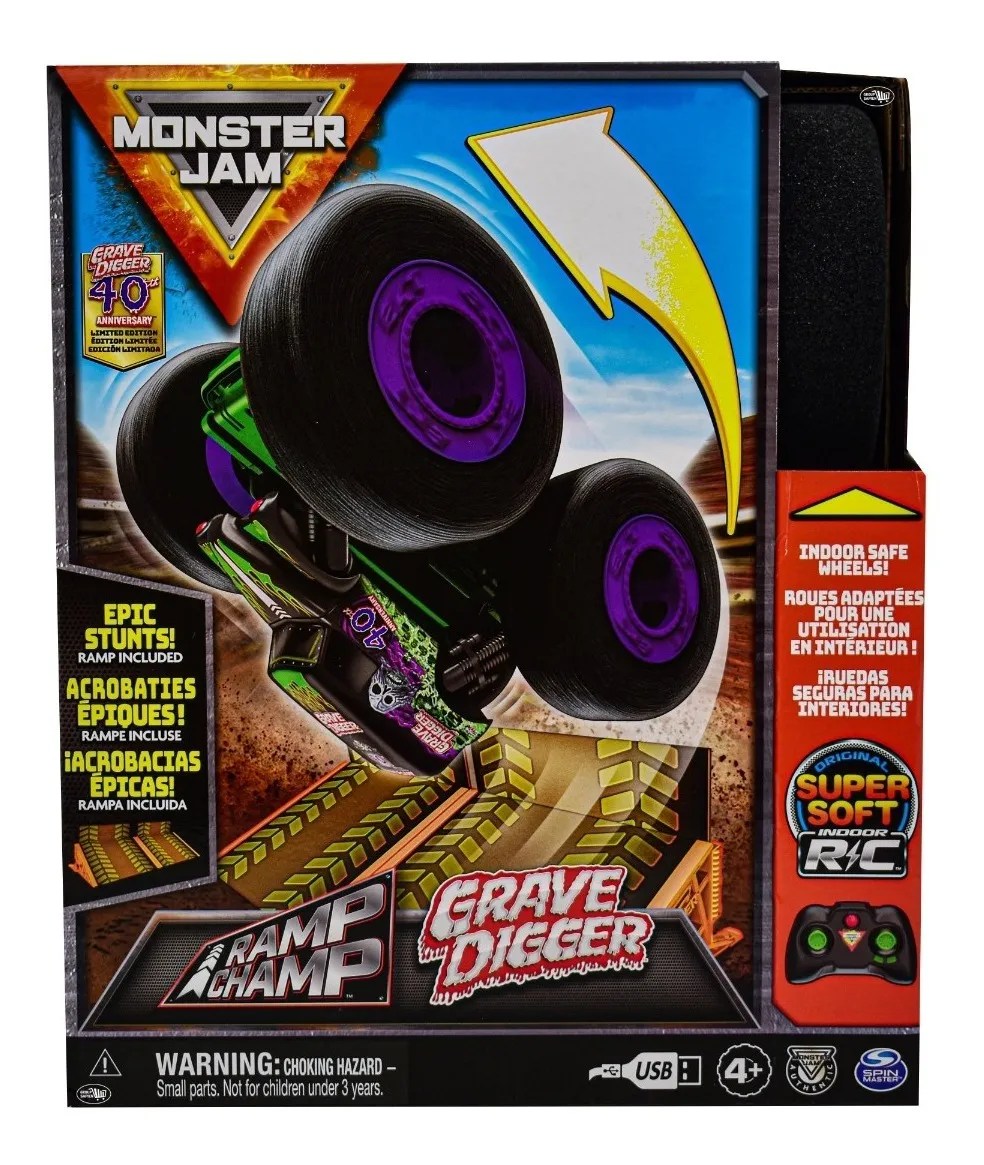 Monster Jam Radio Control 115 Grave Digger Juegos y Juguetes
