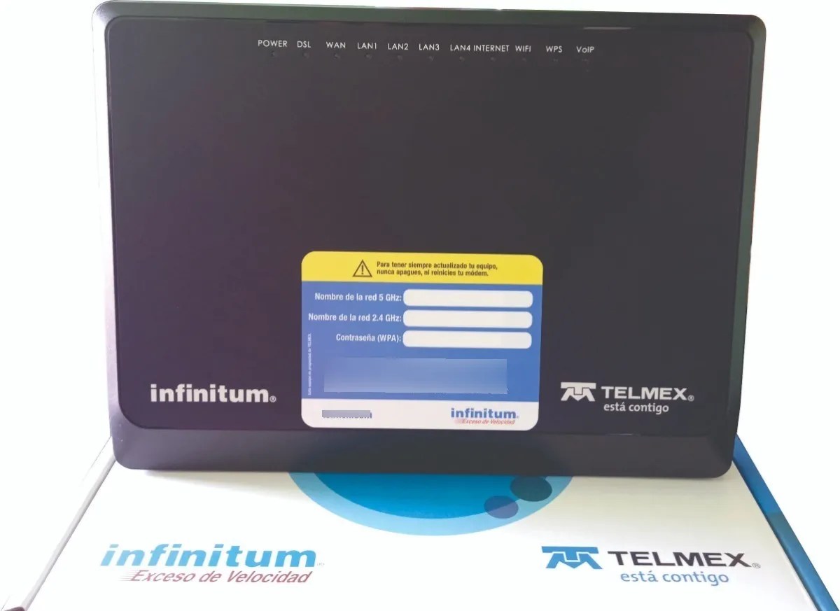 Modem Telmex Modelo Entry34t Doble Banda Mebuscar México